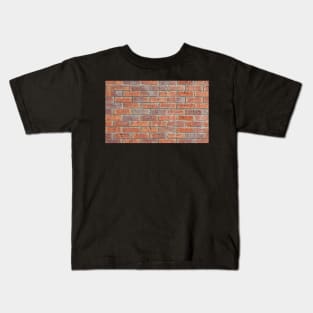 Brick wall texture photo Kids T-Shirt